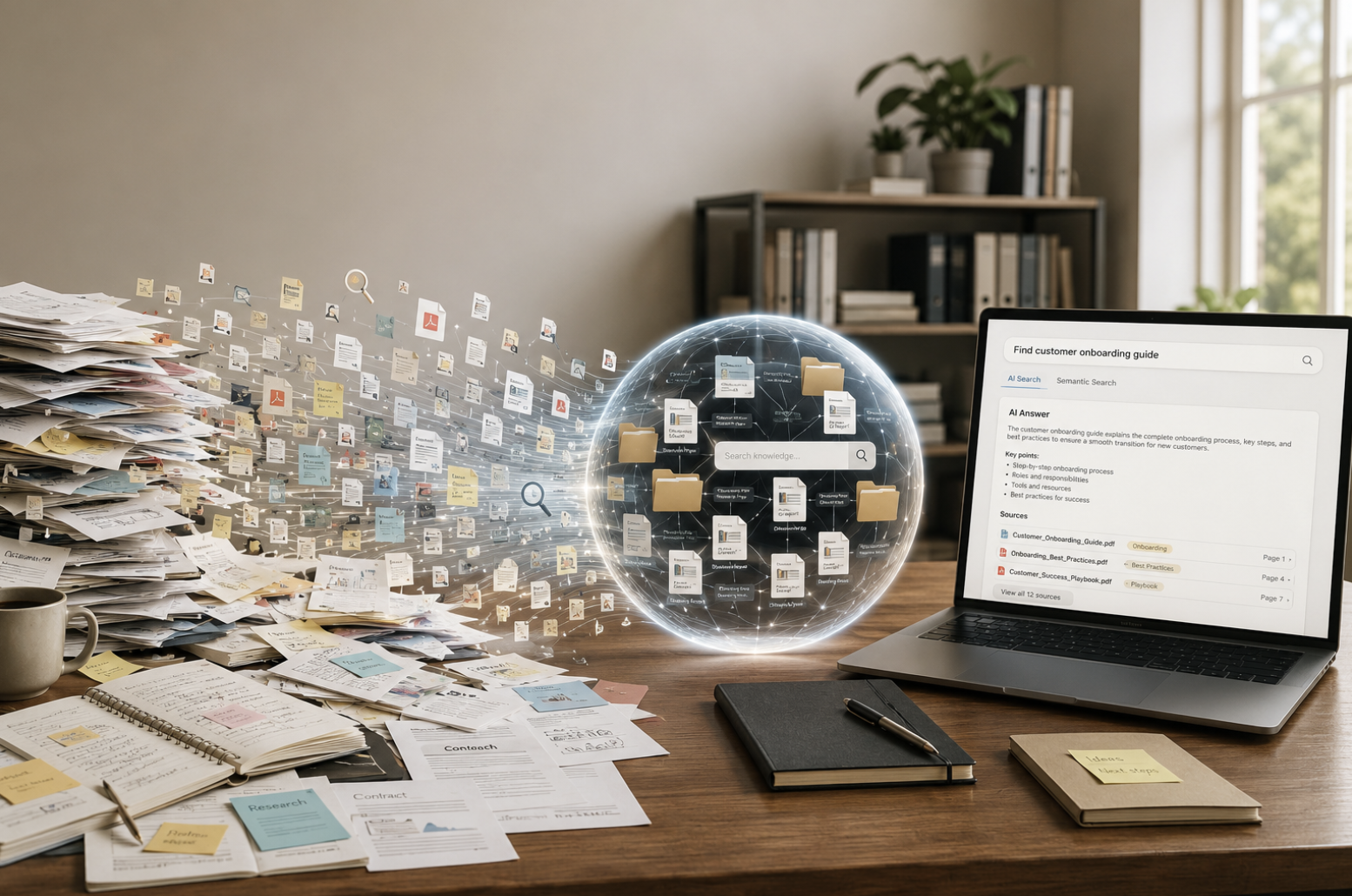 Best AI knowledge base tools in 2026 — from scattered documents to searchable AI answers