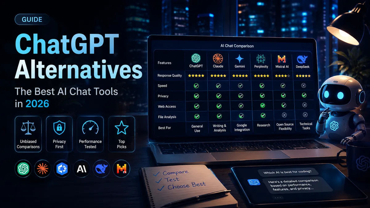ChatGPT alternatives comparison for privacy-focused Mac users