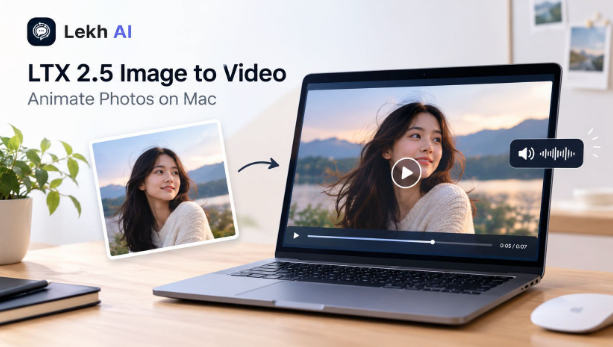LTX 2.5 Image to Video: Animate Photos on Mac (Step by Step)