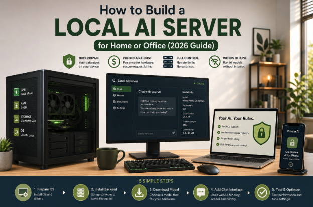 How to Build a Local AI Server for Home or Office (2026 Guide)