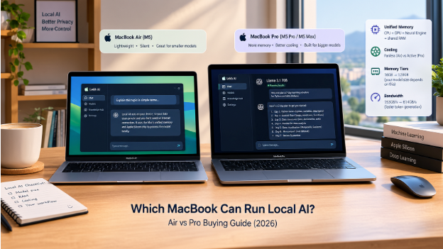 Which MacBook Can Run Local AI? Air vs Pro Buying Guide (2026)